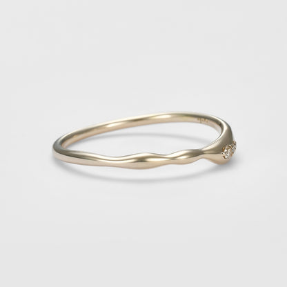 K10 Diamond Ring