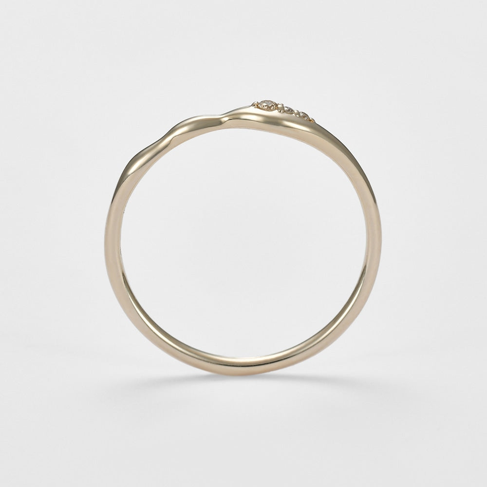 K10 Diamond Ring