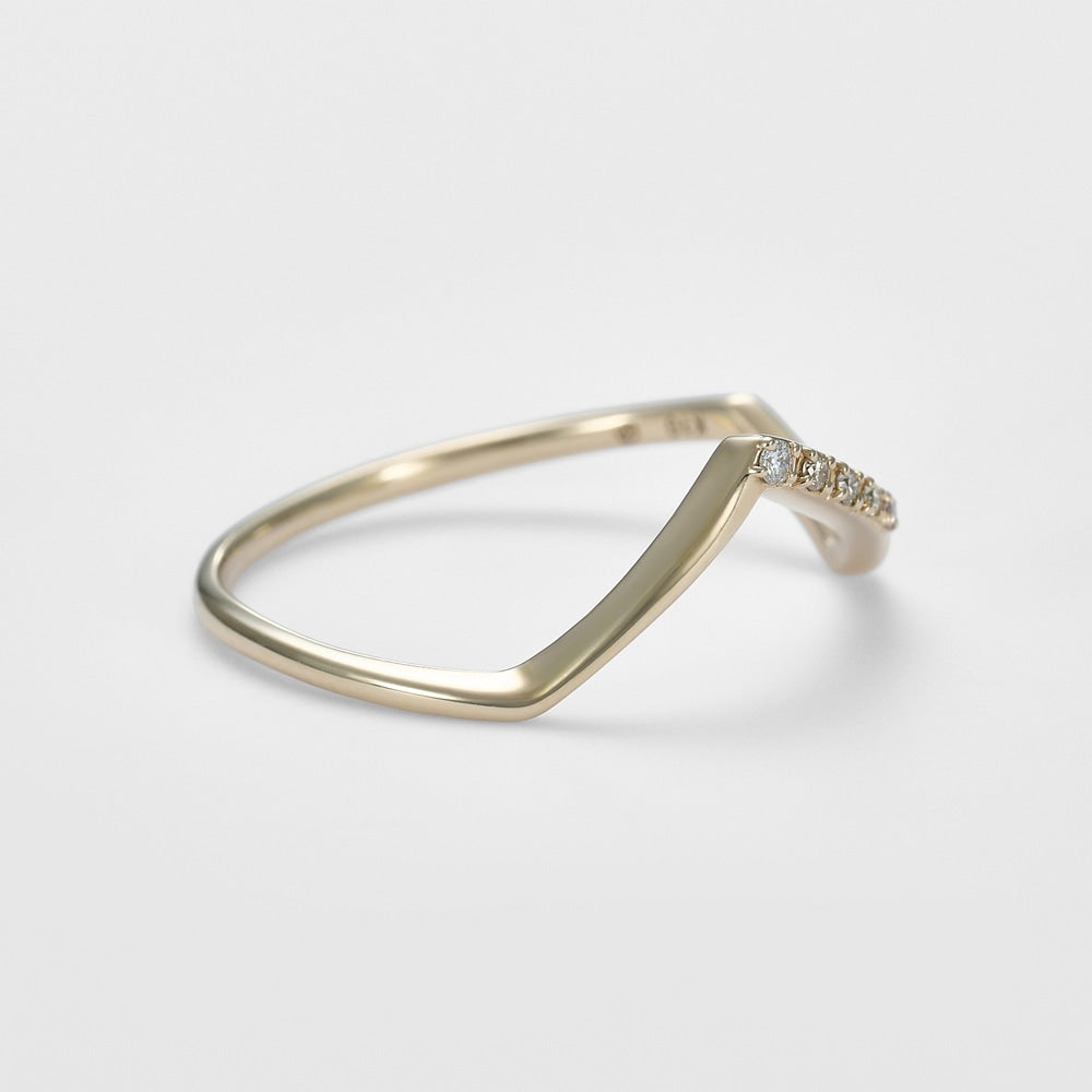 K10 Diamond Ring