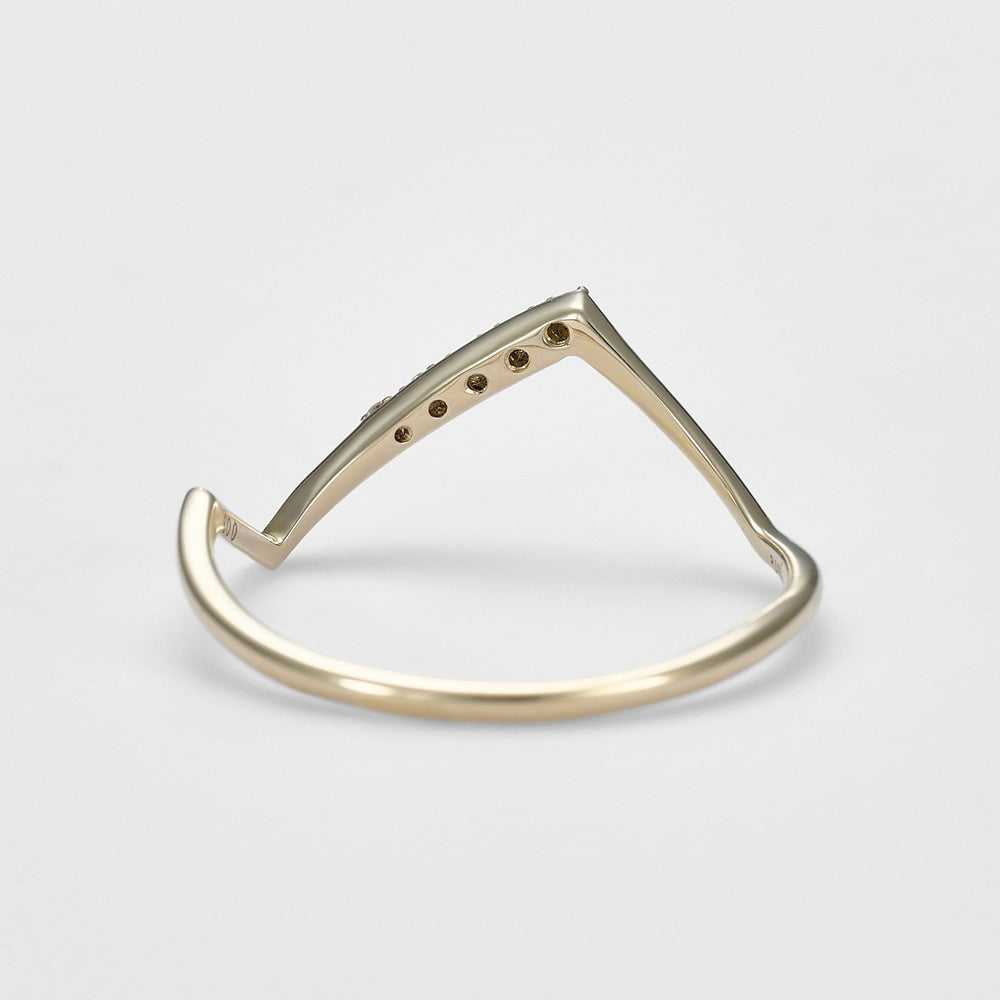K10 Diamond Ring