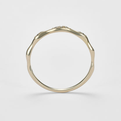 K10 Diamond Ring (0.02ct)