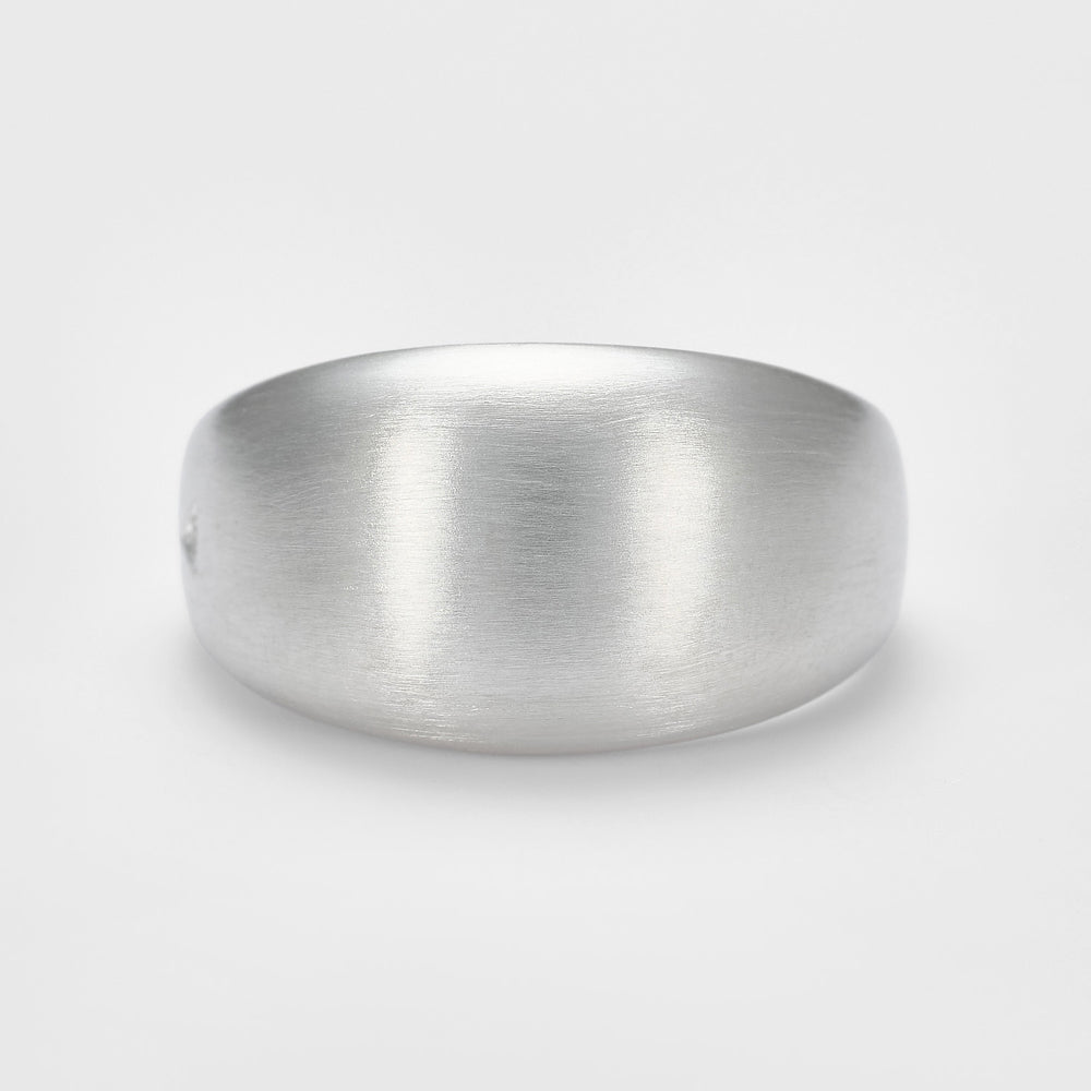 Silver Diamond Ring