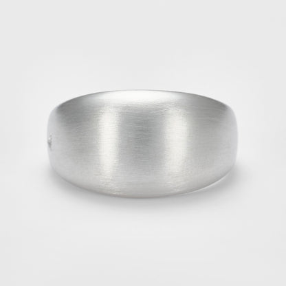 Silver Diamond Ring