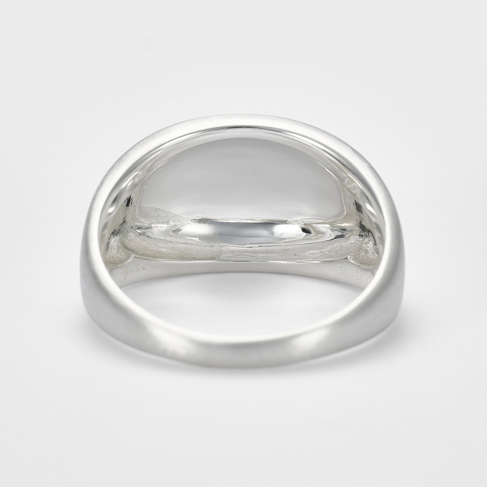 Silver Diamond Ring