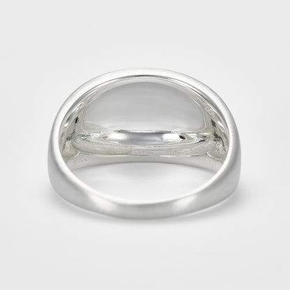 Silver Diamond Ring