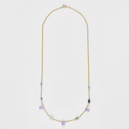 Gold Multi-Stone Necklace