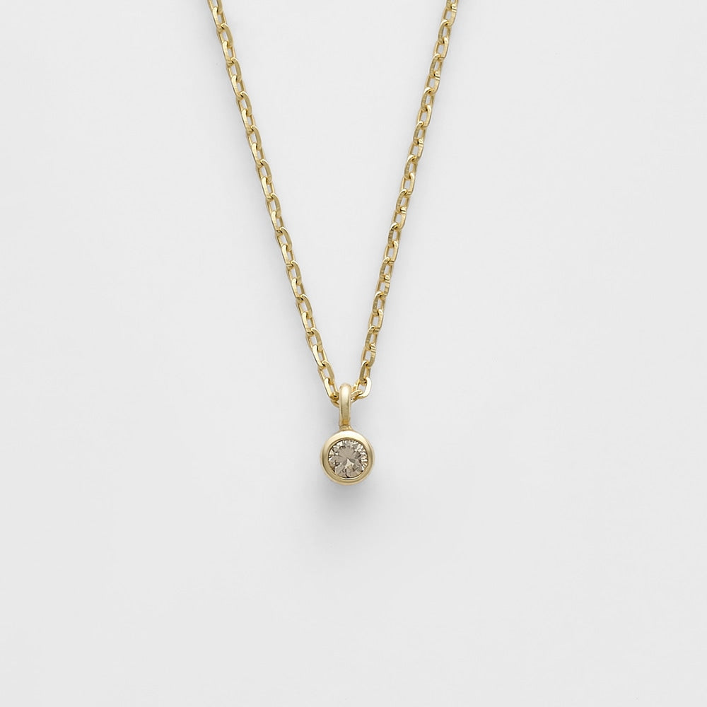 K10 Diamond Necklace (0.03Ct)