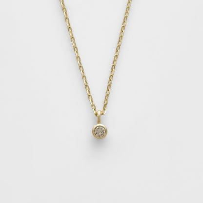 K10 Diamond Necklace (0.03Ct)