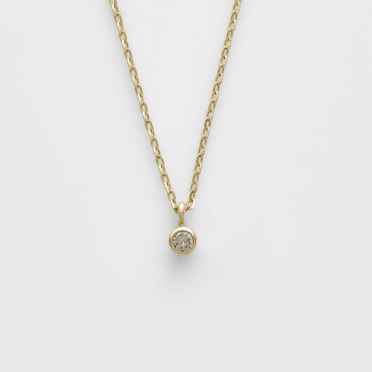 K10 Diamond Necklace (0.03Ct)