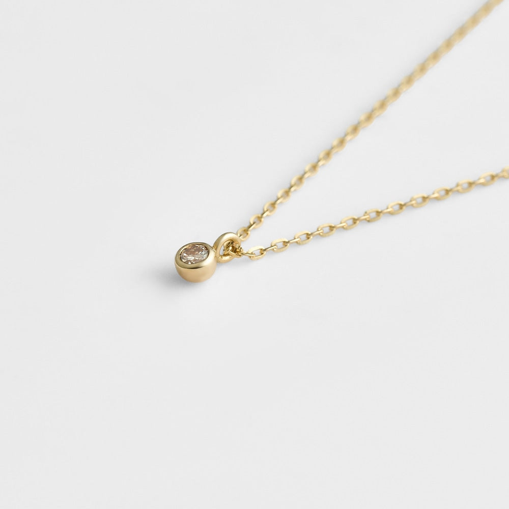 K10 Diamond Necklace (0.03Ct)