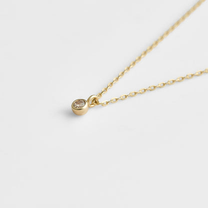 K10 Diamond Necklace (0.03Ct)