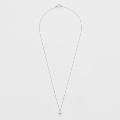 Silver Diamond Necklace