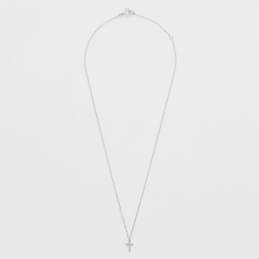 Silver Diamond Necklace