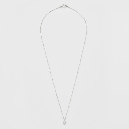Silver Opal Necklace