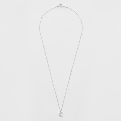 Silver Diamond Necklace