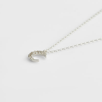 Silver Diamond Necklace