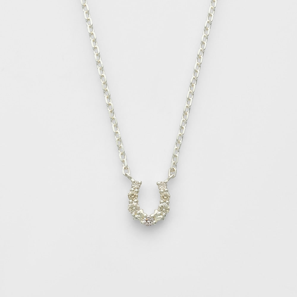 Silver Diamond Necklace