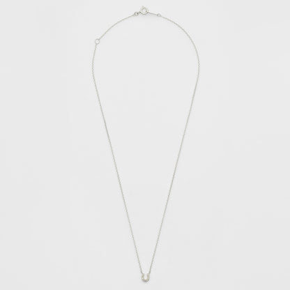 Silver Diamond Necklace