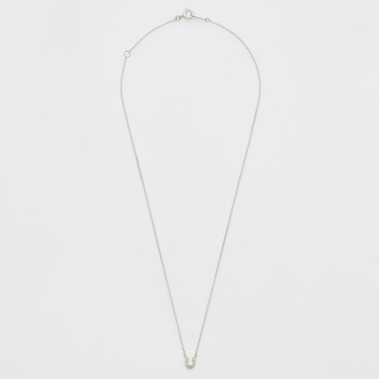 Silver Diamond Necklace