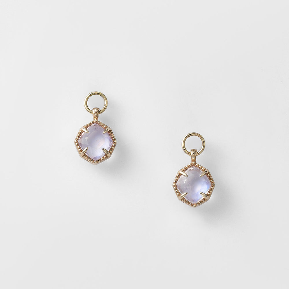 K5 Amethyst/Labradorite Earring Charm