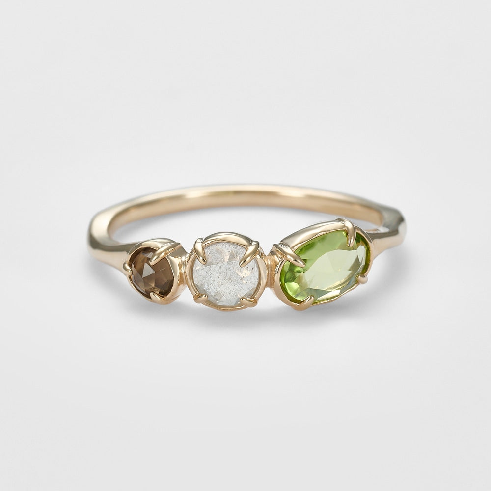 K5 Multi-Stone Ring