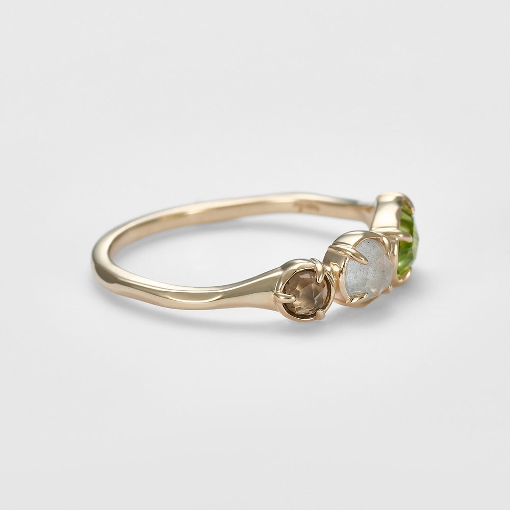 K5 Multi-Stone Ring
