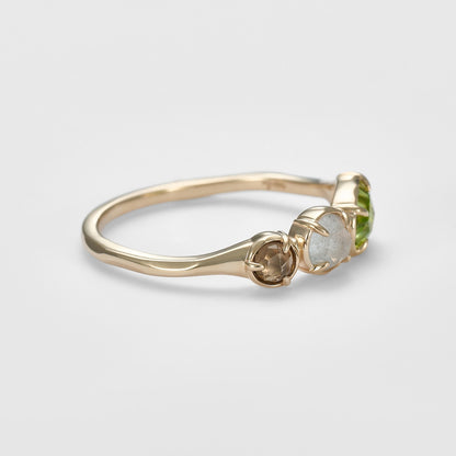 K5 Multi-Stone Ring