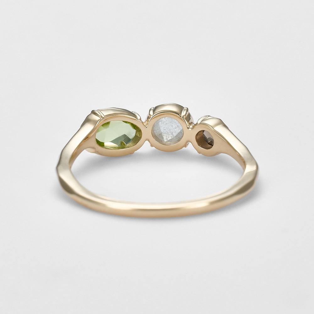 K5 Multi-Stone Ring