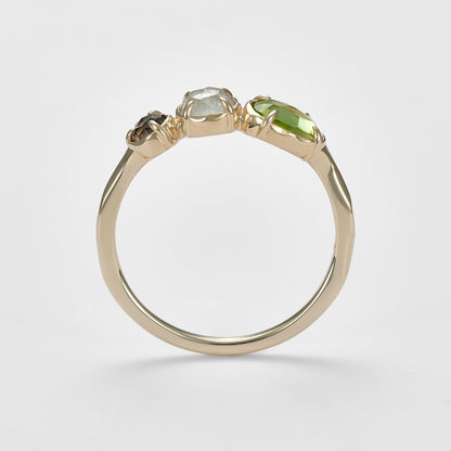 K5 Multi-Stone Ring