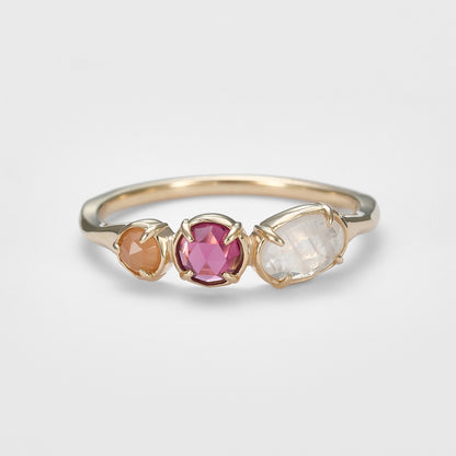 K5 Multi-Stone Ring