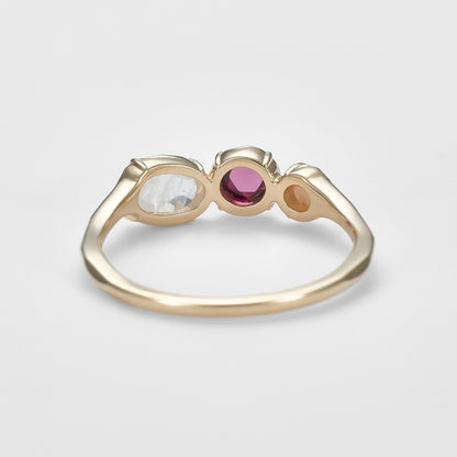 K5 Multi-Stone Ring