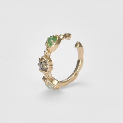 K5 Multi-Stone Ear Cuff (Single Ear)