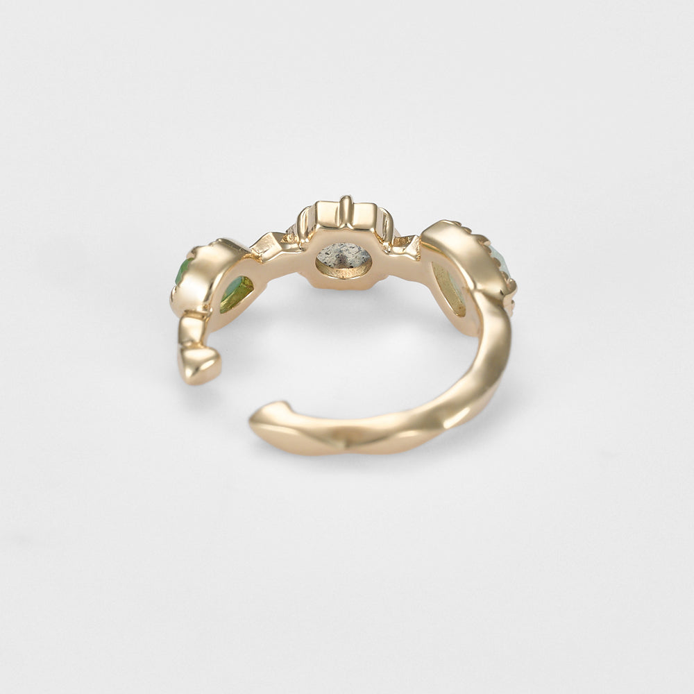 K5 Multi-Stone Ear Cuff (Single Ear)