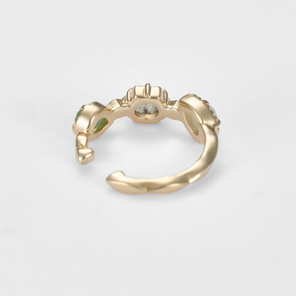 K5 Multi-Stone Ear Cuff (Single Ear)