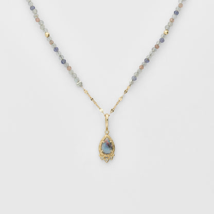 K10 Multi-Stone Necklace