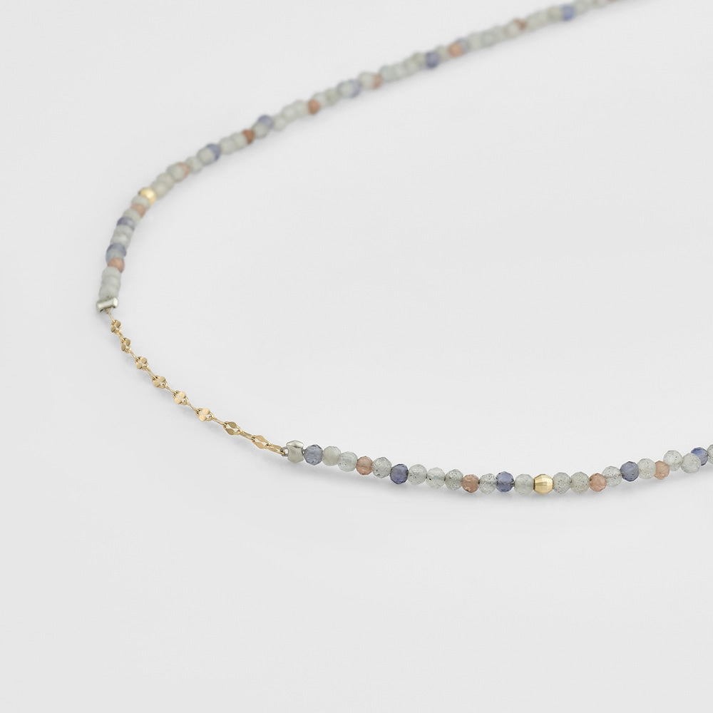 K10 Multi-Stone Necklace