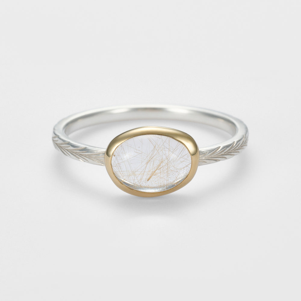 Silver Quartz Ring