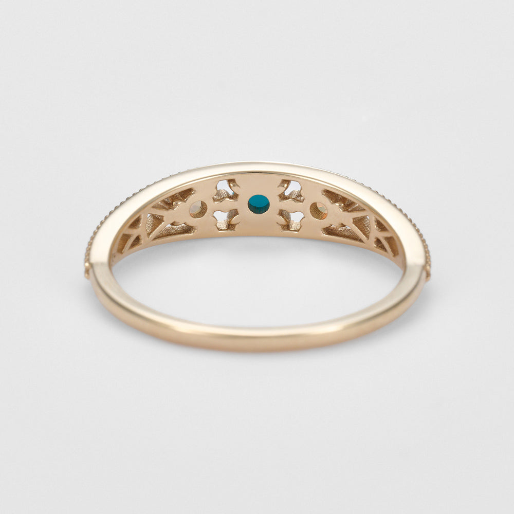 K5 Turquoise/Opal Ring