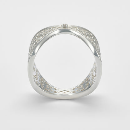 Silver Ring (0.01ct)