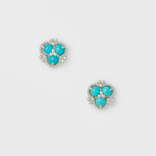 Silver Turquoise Earrings