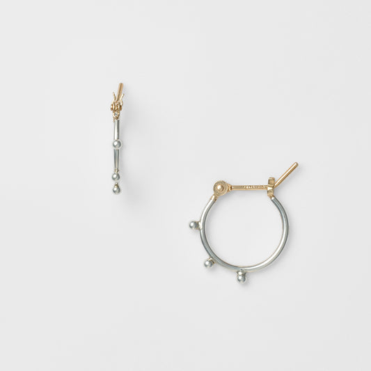 Silver Hoop Earrings