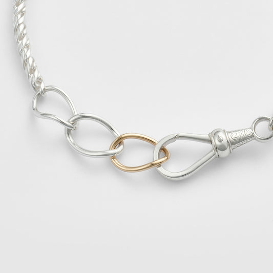 Silver/K10 Bracelet