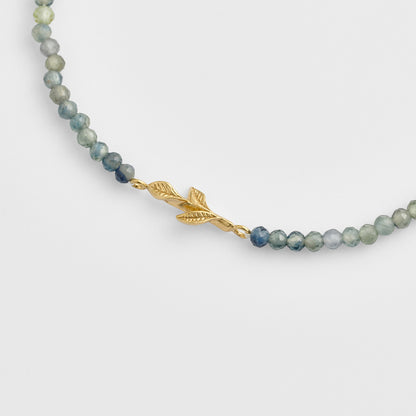Gold Sapphire/Peridot Bracelet