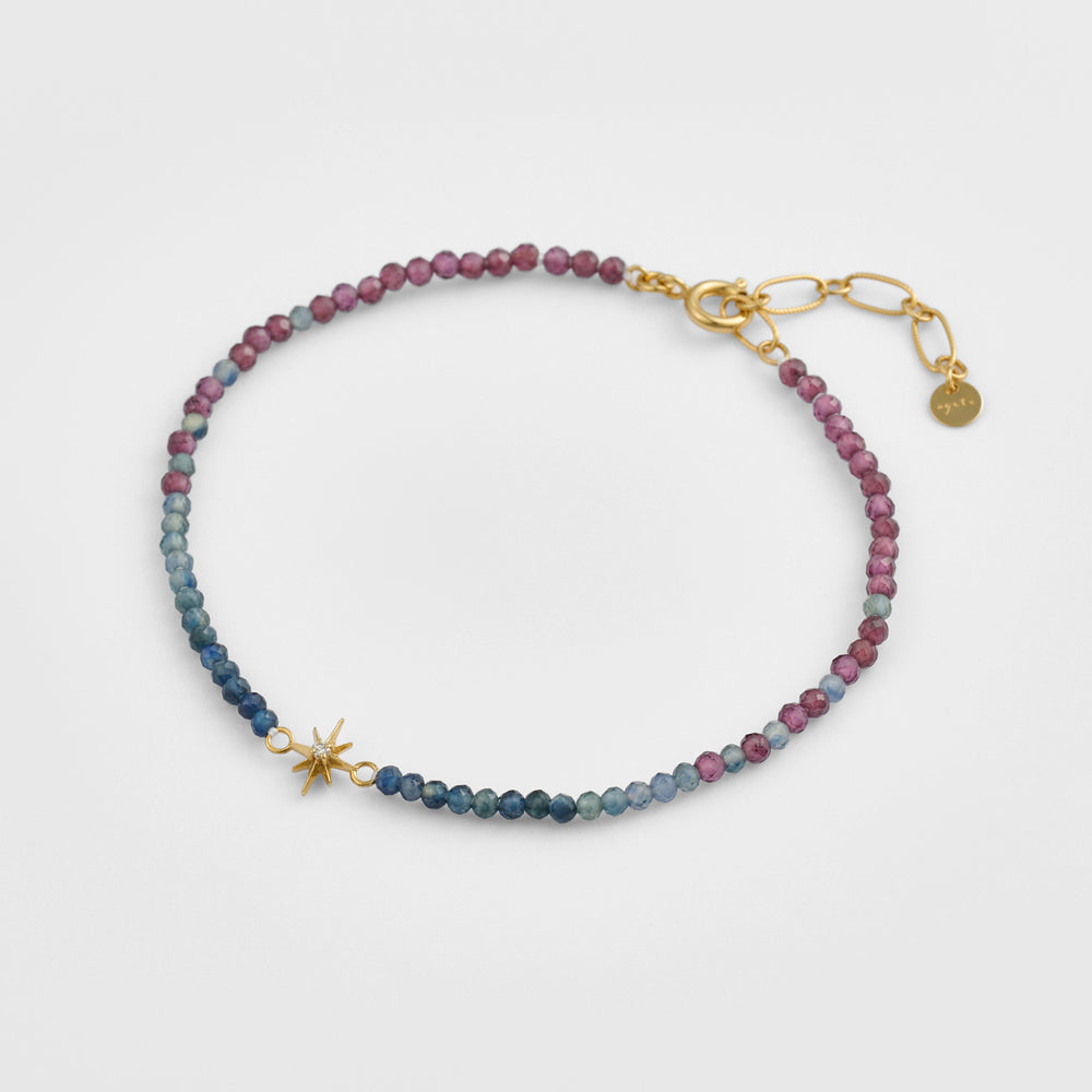 Gold Multi-Stone Bracelet