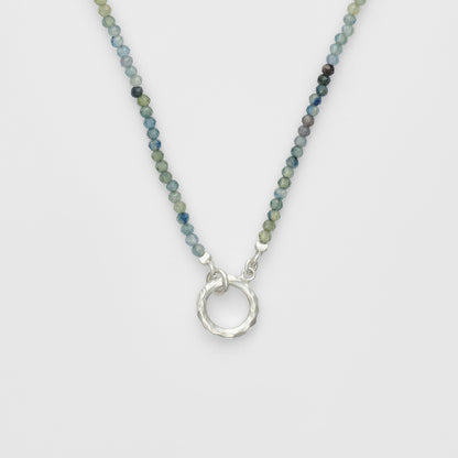 Silver Multi-Stone Necklace