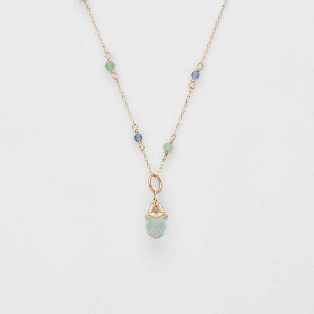 K5/K10 Multi-Stone Necklace(2way)
