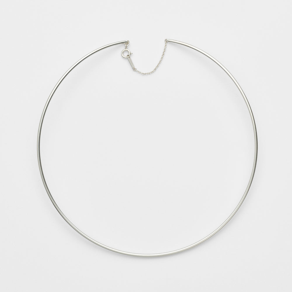 Silver Choker Necklace