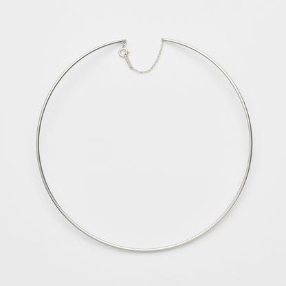 Silver Choker Necklace