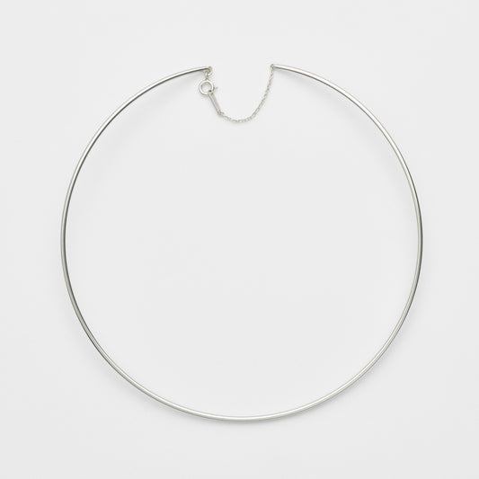 Silver Choker Necklace