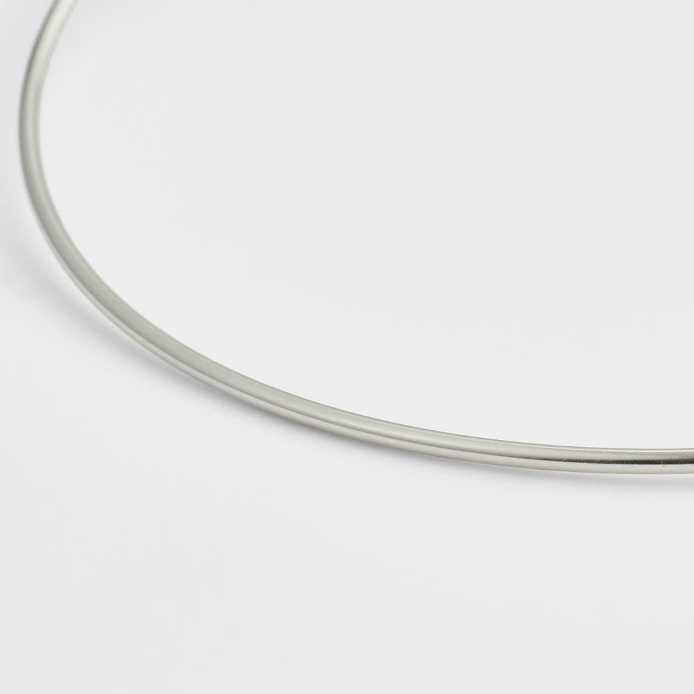 Silver Choker Necklace